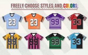 Jersey de Fútbol Americano Personalizado de Talla Grande |   Camiseta Personalizable de Manga Corta |   Precio de Fábrica - Product Image 3