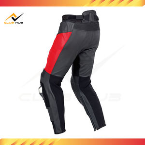 Heavy-Duty Stitching High Quality Customizable Men's Full-Sleeve New Arrival Winter <b>Motorcycle</b> <b>Racing</b> Leather Pants Breathable - Product Image 5
