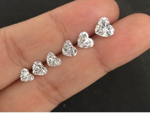 1,00 1,5 2 2,5 3 5 Ct Heart Cut Lab Grown Diamond IGI Certified CVD Man Made Diamond Gift Jewelry - Product Image 6