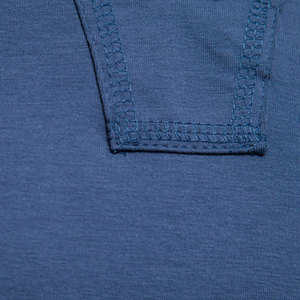 T-shirt d'été surdimensionné de haute qualité pour hommes, vente en gros de coton/fibre de bambou - Product Image 4