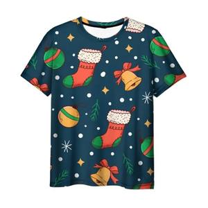 เสื้อยืดผ้าฝ้ายสำหรับผู้ชายเสื้อยืดคอกลมทรงโอเวอร์ไซส์ - Product Image 4