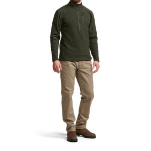 Nueva Sudadera con Capucha para Hombre, Cómoda, de Corte Holgado, Moderna, con Cierre de Cremallera de un Cuarto y Cuello Alto, Estilo Urbano, Ropa de Invierno - Product Image 3