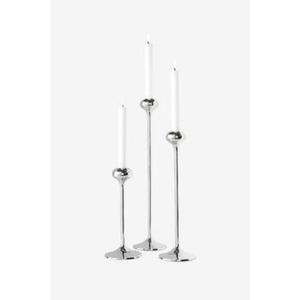 Bougeoir unique en acier inoxydable fabriqué à la main avec une finition polie et un attrait intemporel pour une décoration intérieure élégante - Product Image 3