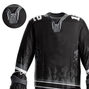 Uniforme de Hockey sobre Hielo Deportivo Personalizado de Alta Calidad por Sublimación, Uniforme de Hockey sobre Hielo de Secado Rápido y Económico para Equipos, Servicio OEM ODM - Product Image 6