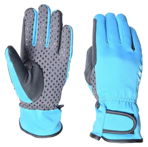 Prix de gros d'usine Gants de cavalier de cheval de doigt complet Gants équestres respirants durables de sports de plein air - Product Image 1