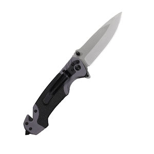 Cuchillo Plegable Multiherramienta Compacto de Acero de Damasco con Borde Dentado, Personalizable OEM, Garantía de 3 Años, para Jardinería y Supervivencia en la Selva - Product Image 6