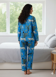 Pyjamas de nuit pour tout-petits, garçons, filles, femmes, hommes, ensembles assortis pour la famille, taille élastique, vêtements d'hiver et d'été - Product Image 2
