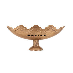 Bol à chocolat décoratif en bois forme ronde bol sucré fait à la main classique élégant concepteur nouveau bol à chocolat - Product Image 5