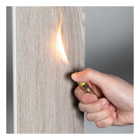 Einfache Installation SPC Vinyl-Bodenbelag Wasserdichte Ineinandergreifende Bodenplanken mit Starrem Kern