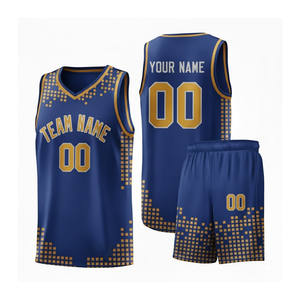 Uniforme de Baloncesto Bordado, Jersey de Equipo Personalizado, Ropa Deportiva de Malla Transpirable de Alta Calidad, Venta al Por Mayor - Product Image 1