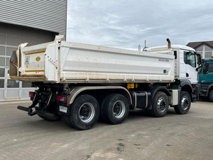 Camion diesel lourd 8x4 de 2021, matériel d'occasion compatible avec le modèle TGS 37.470, transmission automatique, système hydraulique, Euro 6 - Product Image 6