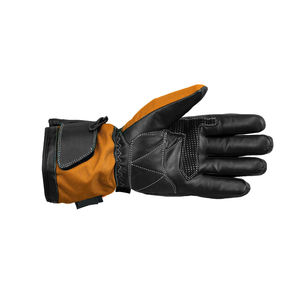 Gants de course de moto vêtements de sport d'hiver Logo personnalisé en cuir véritable plein doigt imperméable coupe-vent Service OEM - Product Image 5