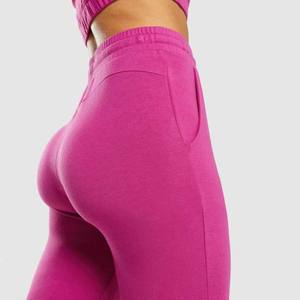 Pantalons de jogging pour femmes de haute qualité, devant plat, coupe régulière, hiver, écologiques, respirants, séchage rapide, pantalons de sport personnalisés - Product Image 5