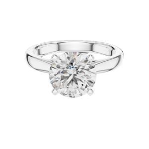 Anillo Solitario con Diamante de Laboratorio de 2.1 CT para Mujer, Claridad VVS-VS EF, Oro de 18K, 14K, 10K y Plata 925, Oro Rosa, Amarillo y Blanco - Product Image 1