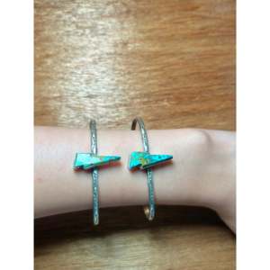 Donovan Skeets Kingman Turquoise & Sterling Silver Fashion Cuff Bracelet - Product Image 5