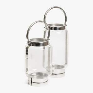 Elegante Farol de Acero Inoxidable con Paneles de Vidrio y Diseño Clásico de Portavelas, Apto para Uso en Interiores y Exteriores - Product Image 6