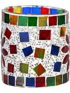 แก้วโมเสคสำหรับใส่เทียนทีไลท์สำหรับตกแต่งงานเลี้ยงในบ้านที่หรูหรา - Product Image 4