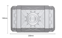 HUAJU 13 en 1 Marteau de Thor Marvel Multifonctionnel Ensemble d'Outils de Réparation Ménagers Outils Multifonctionnels avec Boîte à Outils