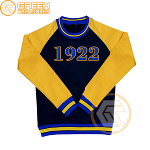 Sigma Gamma Rho personnalisé sweat-shirt brodé en coton polaire sororité pull de haute qualité vêtements grecs femmes sweat-shirts - Product Image 5