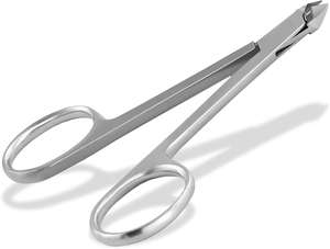 Pinzas para cutículas profesionales en forma de tijera, borde de corte, 4mm, acero inoxidable, tijeras para cutículas, manicura y pedicura - Product Image 4