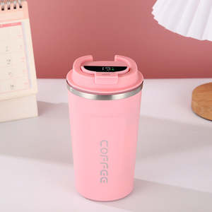 Mug à café isotherme 510 ml avec affichage LED de la température, alimenté par batterie, pour le bureau et le rangement sur le bureau - Product Image 6