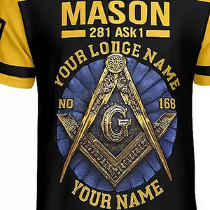 Polo maçonnique personnalisé, identité de la loge fière, polo maçonnique, broderie de qualité supérieure - Product Image 6