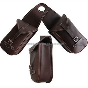 Y&Z - Alforjas de Cuero Genuino de Alta Calidad, Personalizables, Duraderas, para Equitación - Product Image 1