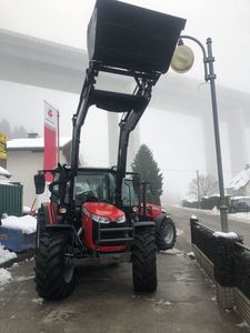 Nuevo diseño de alto rendimiento 4WD Massey Ferguson Tractor con cargador frontal caballo de batalla agrícola para agricultura pesada - Product Image 2