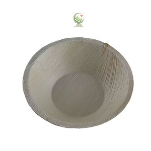 Best Price Eco-Friendly Biodegradable <b>Deep</b> Round Disposable Dinnerware Leaf-Style <b>Bowls</b> for Wedding Food Serving - Product Image 1