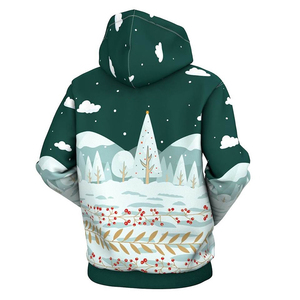 Sudaderas con capucha de sublimación de algodón 100% personalizadas del fabricante profesional de moda de tendencia para hombres Precio barato con forro sólido - Product Image 2