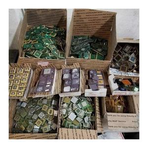 Acheteurs en gros Fournisseur de rebuts de processeurs CPU en céramique Recyclage de processeurs IC Matériaux de récupération d'or en vrac à haut rendement - Product Image 1