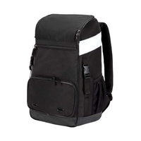 Sac de baseball compact, imperméable et antivol avec broderie, facile à transporter, bretelles rembourrées, séparateur d'équipement et porte-gant de baseball