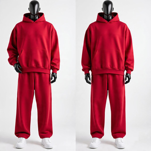 Conjuntos Deportivos con Capucha de Algodón de 380g, Pantalones Acampanados de Felpa Estampada de Alta Calidad, Tallas Grandes, Transpirables, Manga Larga, Ropa Urbana - Product Image 2