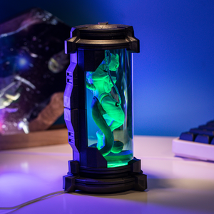 Lámpara de resina personalizada, lámpara de resina de Velociraptor, luz nocturna personalizada, lámpara alienígena de epoxi, lámpara art déco, regalo personalizado, regalo hecho a mano - Product Image 3