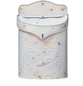 Buzón galvanizado El mejor estilo Nueva llegada Buzón de correo montado en poste de metal Revistas Paquetes Almacenamiento Royal Mail Post Box - Product Image 4