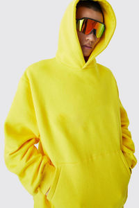 Wholesale Custom Unisex Winter Jogger Tracksuit Set Heavyweight Two Piece Activewear with Hooded Top and Tapered Pants - Product Image 6