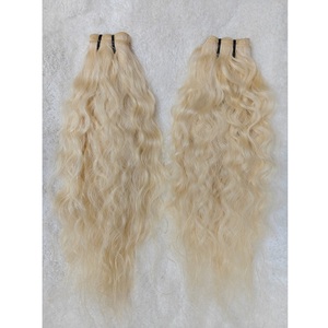 Peluca con malla frontal brasileña ondulada del cuerpo Rubio para mujer, pelo virgen indio de alta densidad, trama Genius, pelucas de cabello humano de alta calidad - Product Image 5