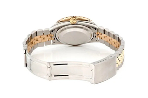 Iced Out Moissanite Watch Reloj de lujo de acero inoxidable de dos tonos Bisel Movimiento automático Reloj de pulsera para hombres a un precio asequible - Product Image 2