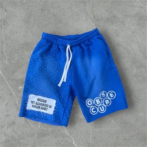Pantalones Cortos Deportivos para Hombre, 100% Algodón Francés, Transpirables, de Secado Rápido, con Cordón Ajustable, Casuales, para Entrenamiento - Product Image 5