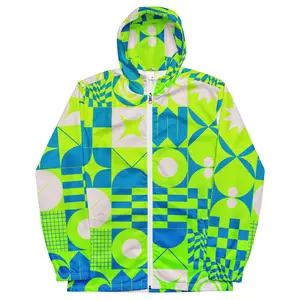 Esporte bordado personalizado com capuz Zip completo jaqueta bordado equipe uniforme repelente de água personalizado jaqueta esportiva blusão