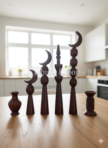 ชุดตกแต่งเทศกาลไหว้พระจันทร์เสี้ยวทำด้วยมือชุดตกแต่งบ้านอิสลามทำมือประดับโต๊ะไม้ถูพื้นกลาง - Product Image 2