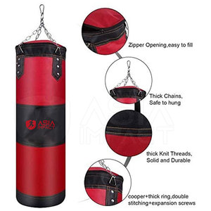 Sac de frappe de boxe en matériau durable, parfait pour l'entraînement MMA, le fitness et les séances de renforcement musculaire à domicile ou en salle de sport - Product Image 5