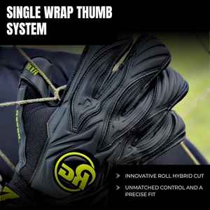 Guantes de portero de fútbol Guantes de portero de cuero con agarre de grado profesional - Product Image 4