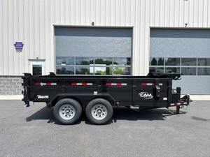 Remolque volquete de lados altos 6x10 48 negro usado asequible Remolque volquete agrícola de 3-10 toneladas a la venta - Product Image 6