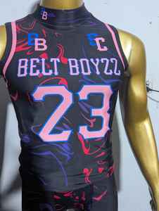 Custom Men's 7-on-7 Training Compression Hoodie American Football Jerseys with Short Sleeve <b>Perfect</b> <b>Fit</b> for Team Wear - Product Image 2