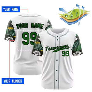 Jersey de Béisbol Juvenil personalizado recién llegado, conjuntos de ropa deportiva con logotipo bordado ligero y transpirable, jersey de equipo sublimado - Product Image 3