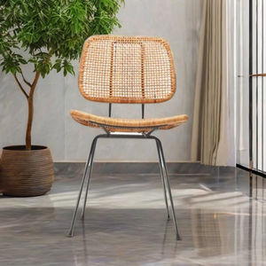 Hermoso diseño Durable Cómoda Silla de ratán Uso en interiores y exteriores para sala de estar Hotel Apartamento Muebles para dormitorio - Product Image 2