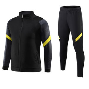 Conjunto de Uniforme de Fútbol de Invierno Unisex 2025 de Alta Calidad, Mangas Largas, Sublimación Térmica, Forro Polar de Poliéster, Dobladillo Dividido - Product Image 1