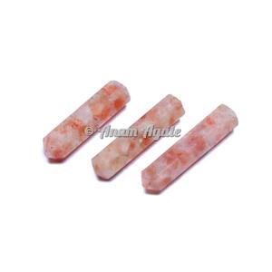 Points personnalisés en ligne Peach Aventurine Stone dans la quantité en vrac en ligne à vendre - Product Image 5