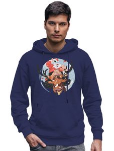 Sweatshirt à capuche de Noël unisexe imprimé graphique coupe décontractée imprimé par sublimation pour Noël et le bricolage - Product Image 5